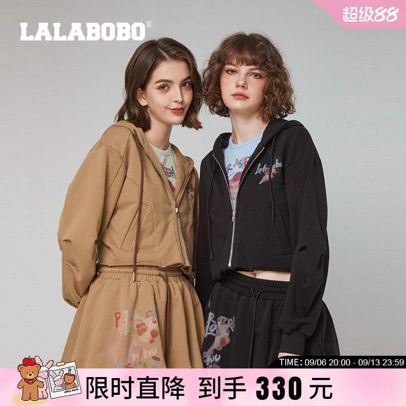 卫衣女新款早秋连帽美式潮外套