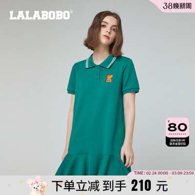 百褶针织流行短裙T恤连衣裙短袖