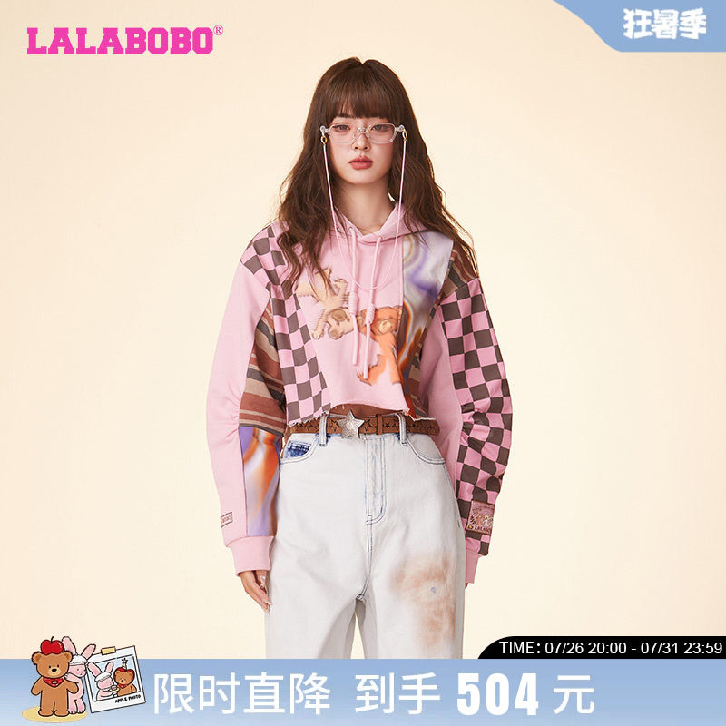 常规套头连帽卫衣可爱小熊
