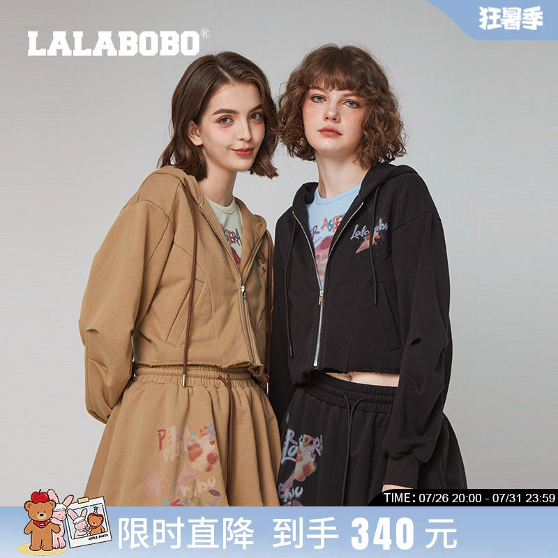 卫衣女新款早秋连帽美式潮外套