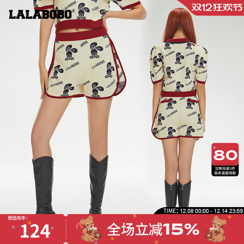 lalabobo2022秋季运动短裤