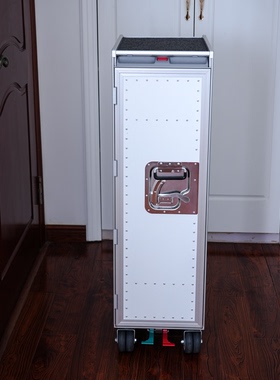 2025新款包豪斯航空夹缝收纳柜乳白色铝型材多功能储物展示鞋柜