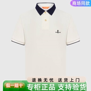 专柜正品 比音勒芬男装25年夏新款男士短袖翻领T恤362251503