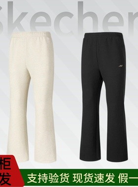 Skechers斯凯奇25新款时尚舒适修身女休闲运动针织裤长裤P425W041