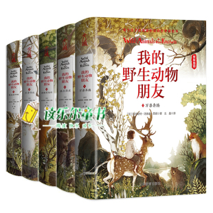 传说 曹文轩沈石溪等感动 野生动物朋友全5册 动物生活百科全书 呼唤 野性 动物英雄传 狼洛波 万兽奔腾 我 正版