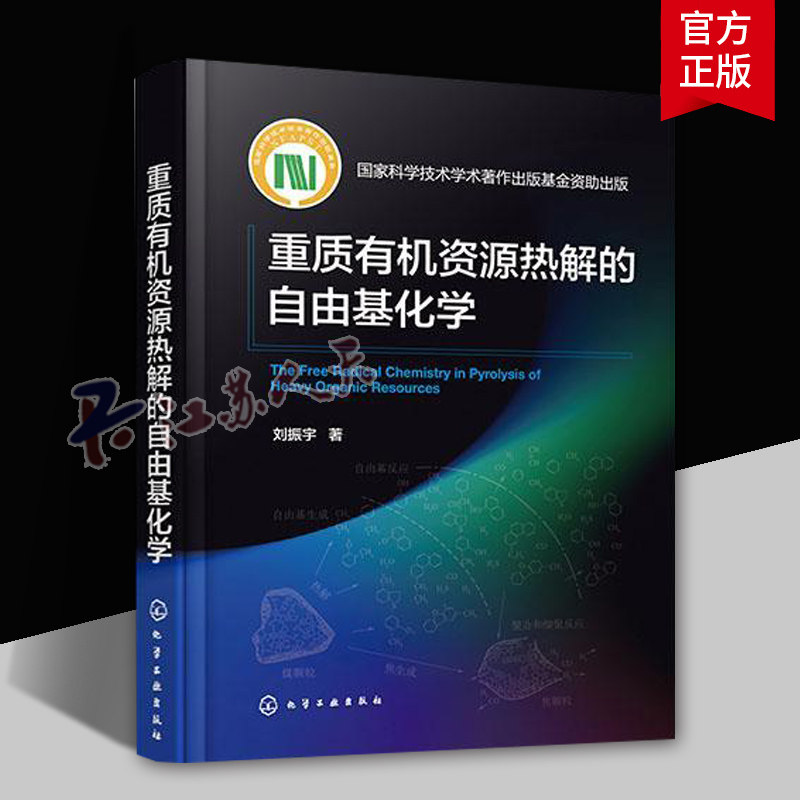 重质有机资源热解的自由基化学 刘振宇 热解液化基本工艺自由基反应认识研究方法思路工艺调控过程优化书 化学工业出版社 正版书籍