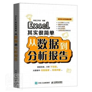 从数据到分析报告神龙工作室普通大众表处理软件计算机与网络书籍 Excel其实很简单