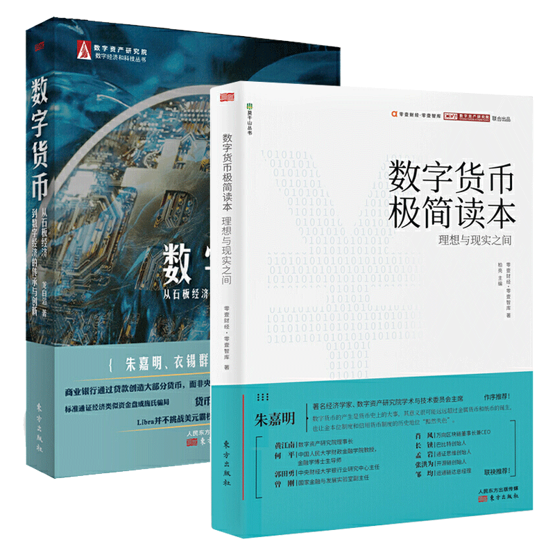 数字货币 龙白滔+数字货币极简读本 理想与现实之间 零壹财经 零壹智库著 金融与投资 经济 探索金融与技术领域的发展浪潮