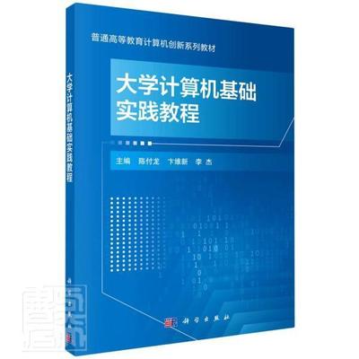大学计算机基础实践教程陈付龙普通大众电子计算机高等学校教材计算机与网络书籍