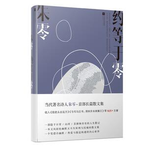 朱零 江苏文艺出版 社 正版 书籍 约等于零 文学 江苏畅销书 包邮