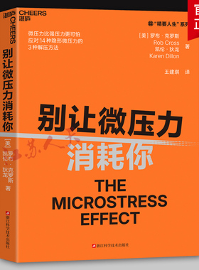 别让微压力消耗你 Thinkers50年度10大管理类新书 微压力比强压力更可怕 应对14种隐形微压力的3种解压方法 湛庐图书