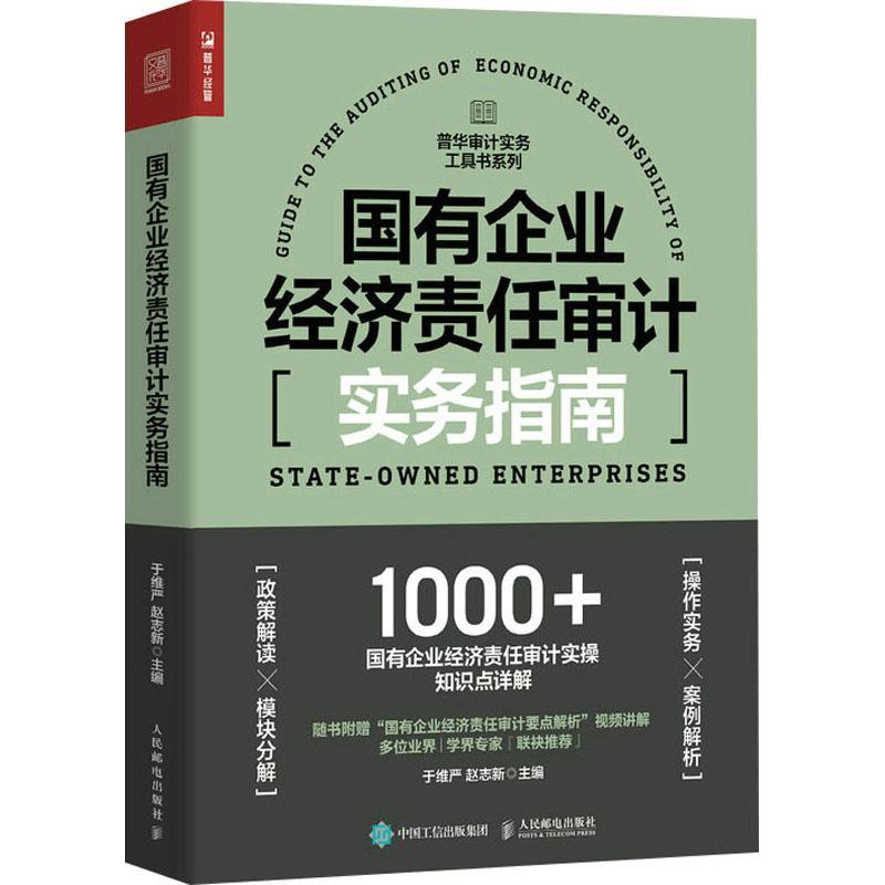 正版包邮 国有企业经济责任审计实务指南 国企审计工具书财务报告审计报告会计财务报表普华审计实务工具书系列  人民邮电出版社