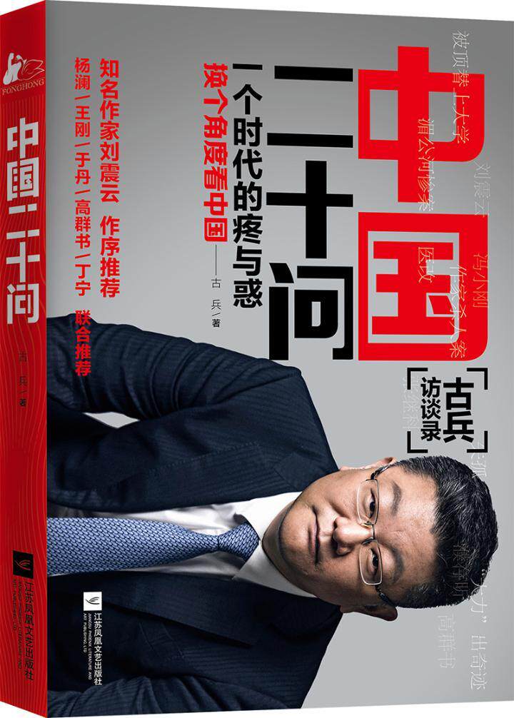 现货正版 中国二十问 中央电视台《面对面》主持人记者古兵出书换个