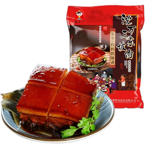 沈厅沈万三东坡肉300克周庄特产美食红烧肉猪肉类午餐肉熟食卤味