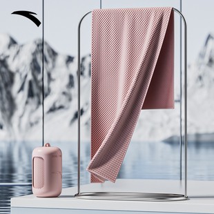 安踏速干浴巾毛巾游泳沙滩巾女便携运动成人吸水快干保暖温泉浴袍