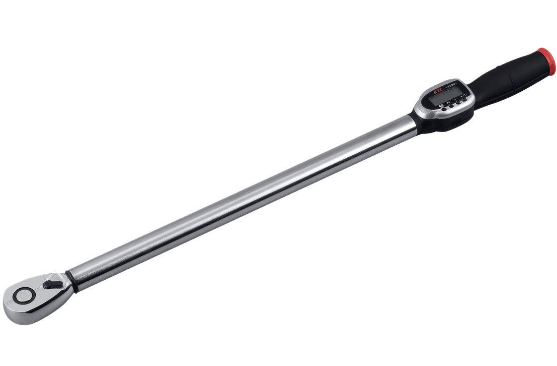 日本原装KTC工具数显棘轮扳手GEK200-R4 进口扭矩扳手 40-200N.m