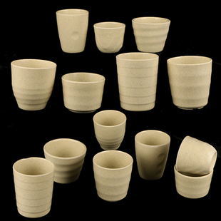 A5密胺杯子餐厅饭店耐摔塑料仿瓷火锅饮料杯茶杯螺纹水杯定制LOGO