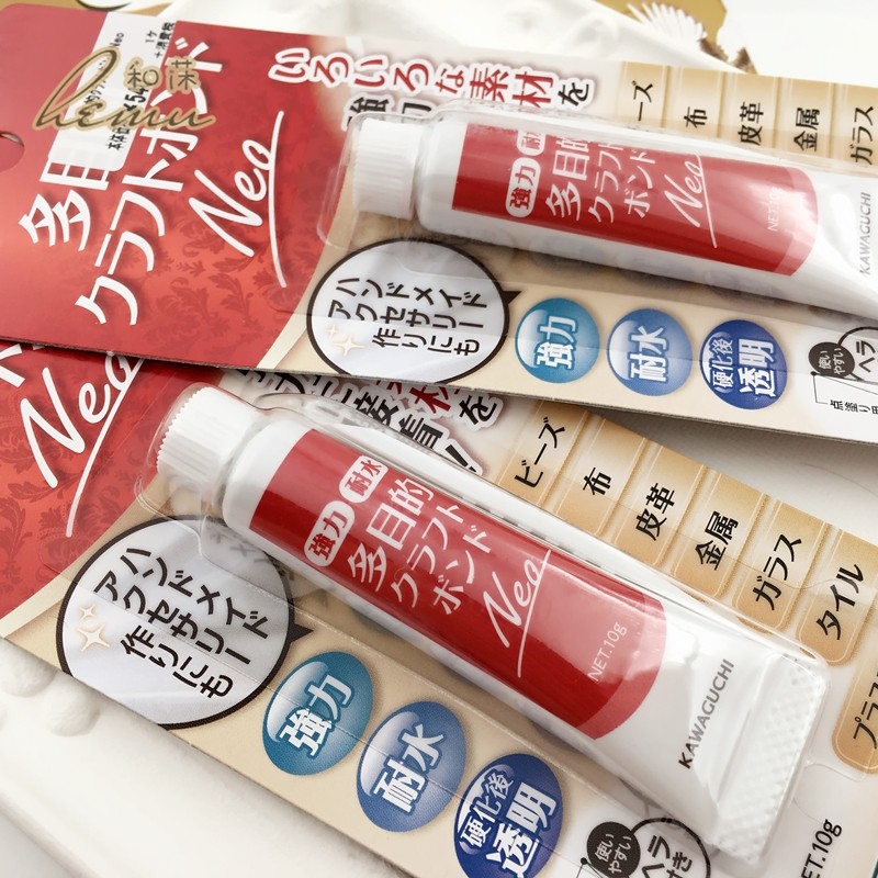 日本进口贵和 河内kawaguchi万用胶水多用途强力耐水透明20分慢干