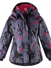 Лыжная одежда 芬兰品牌女童滑雪服 棉服 防风防水保暖 女孩滑雪服上衣棉衣