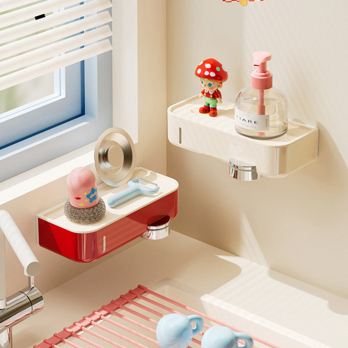 洗洁精自动感应器厨房壁挂式粘胶