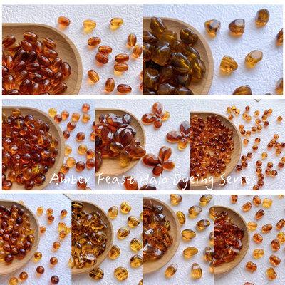 其他亚克力复古晕染色串珠