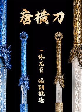 龙泉一体刀剑防身冷兵器
