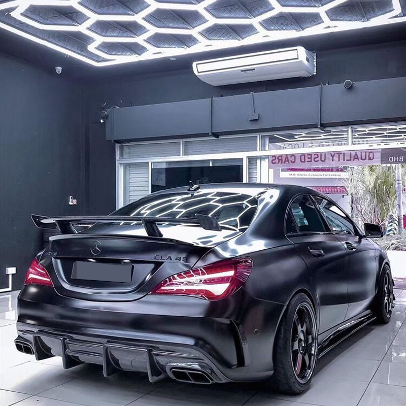 适用于奔驰尾翼改装RZGT款碳纤维