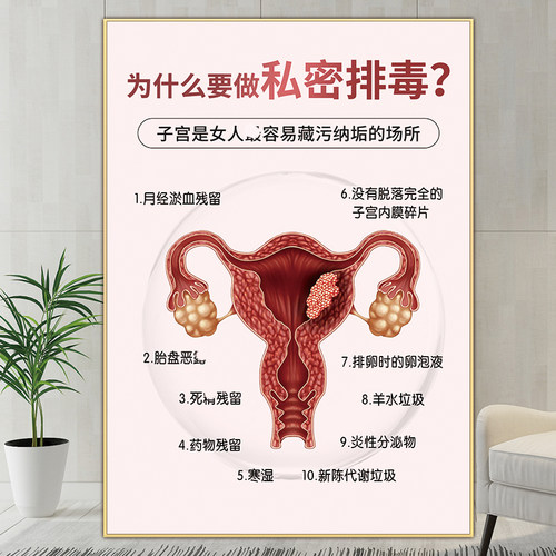 私密广告图抗衰养护海报疗愈挂画