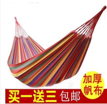 【天天特价】户外野餐加厚帆布吊床学生寝室内秋千单人双人儿童|ruв категории открытый/альпинизм/в поход/Поездки товаров, открытый для мебели, гамак - от Buy2taobao.com для оказания профессиональной услуги покупки агента Taobao
