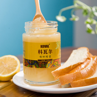 俄罗斯进口原蜜科瓦尔百花椴树蜂蜜500g国内分装
