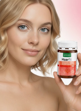 德国Sanct Bernhard黄米素生物素胶囊防-脱发护发减少白发 120粒