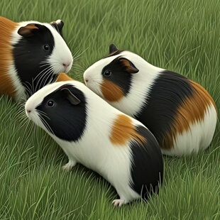 荷兰猪豚鼠荷兰猪活物已打疫苗豚鼠宿舍宠物可爱不咬人萌宠加州猪