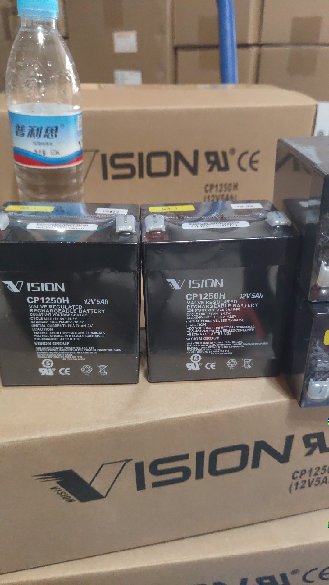 威神蓄电池12V5AH正品 K U K A 库卡机器人售后专用电池 CP1250H