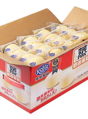临期退货港荣蒸蛋糕整箱原味蓝莓味蛋糕面包早餐整箱零食小吃休闲