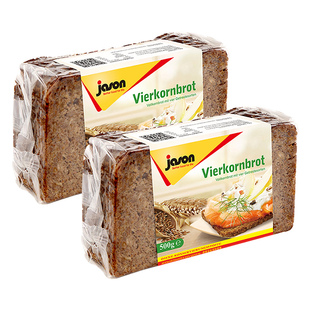 临期捷森黑麦面包健身减低脂早餐代餐饱腹全麦吐司糕点零食