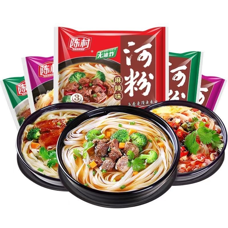 临期特价陈村河粉袋装非油炸酸辣粉广东米粉速食方便面泡面麻辣味