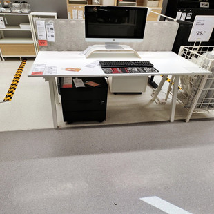 宜家特罗滕书桌办公桌电脑桌桌子学习桌国内代购