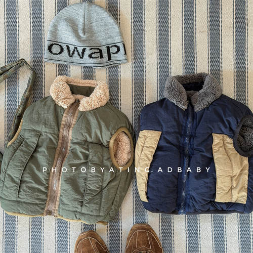 儿童加厚马甲童装秋冬装