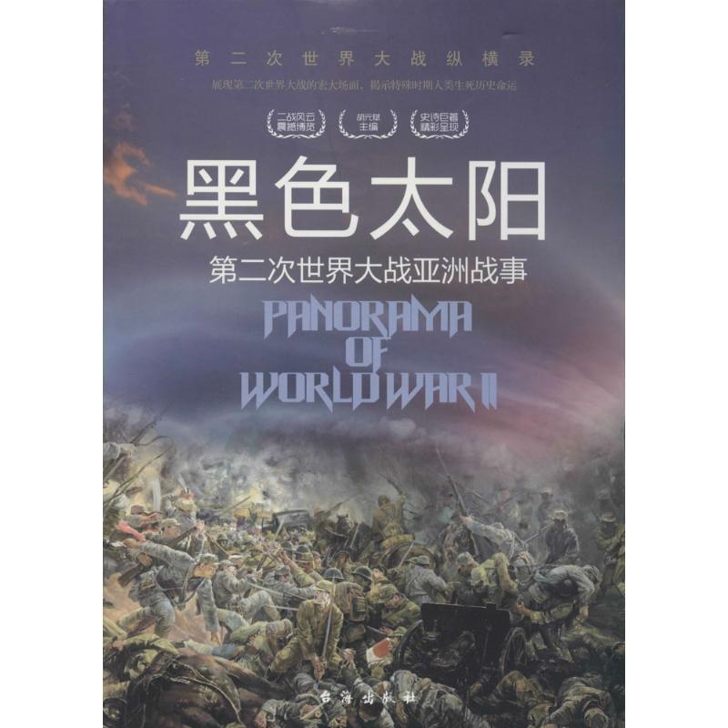 【正版】黑色太阳(第二次世界大战亚洲战事) 第二次世界大战纵横录 胡元斌