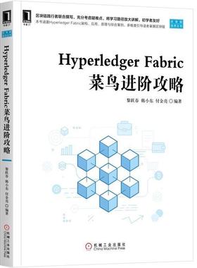 【正版】Hyperledger Fabric菜鸟进阶攻略 黎跃春；韩小东；付金