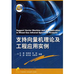 【正版书】 支持向量机理论及工程应用实例 白鹏 等编著 西安电子科技大学出版社