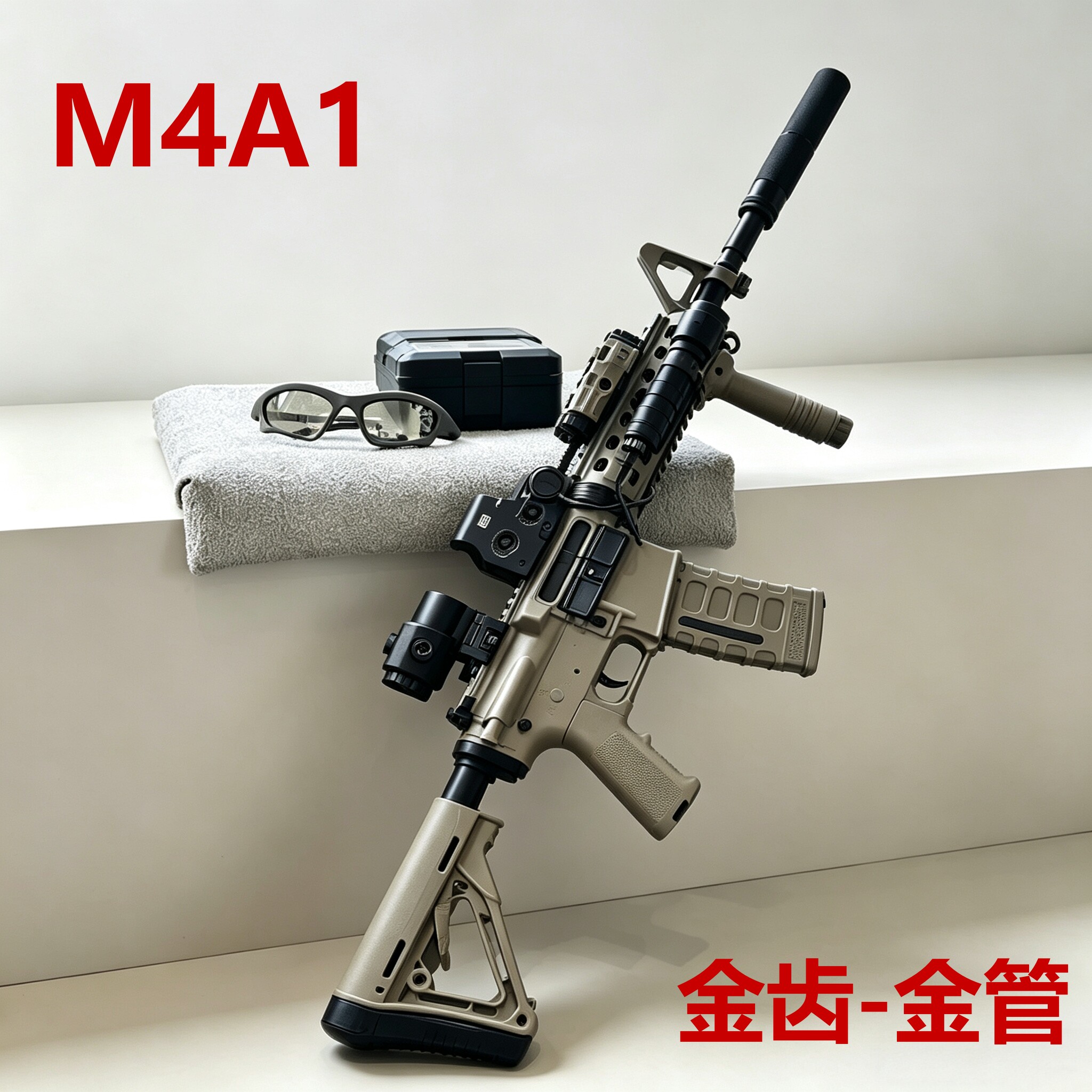 M4A1电动连发成人玩具枪尼龙金属下场男孩礼物真人CS竞技发射器m4