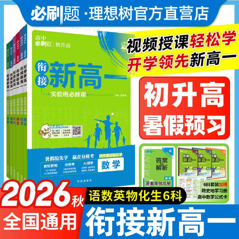 新版高中必刷题实验班语文数学