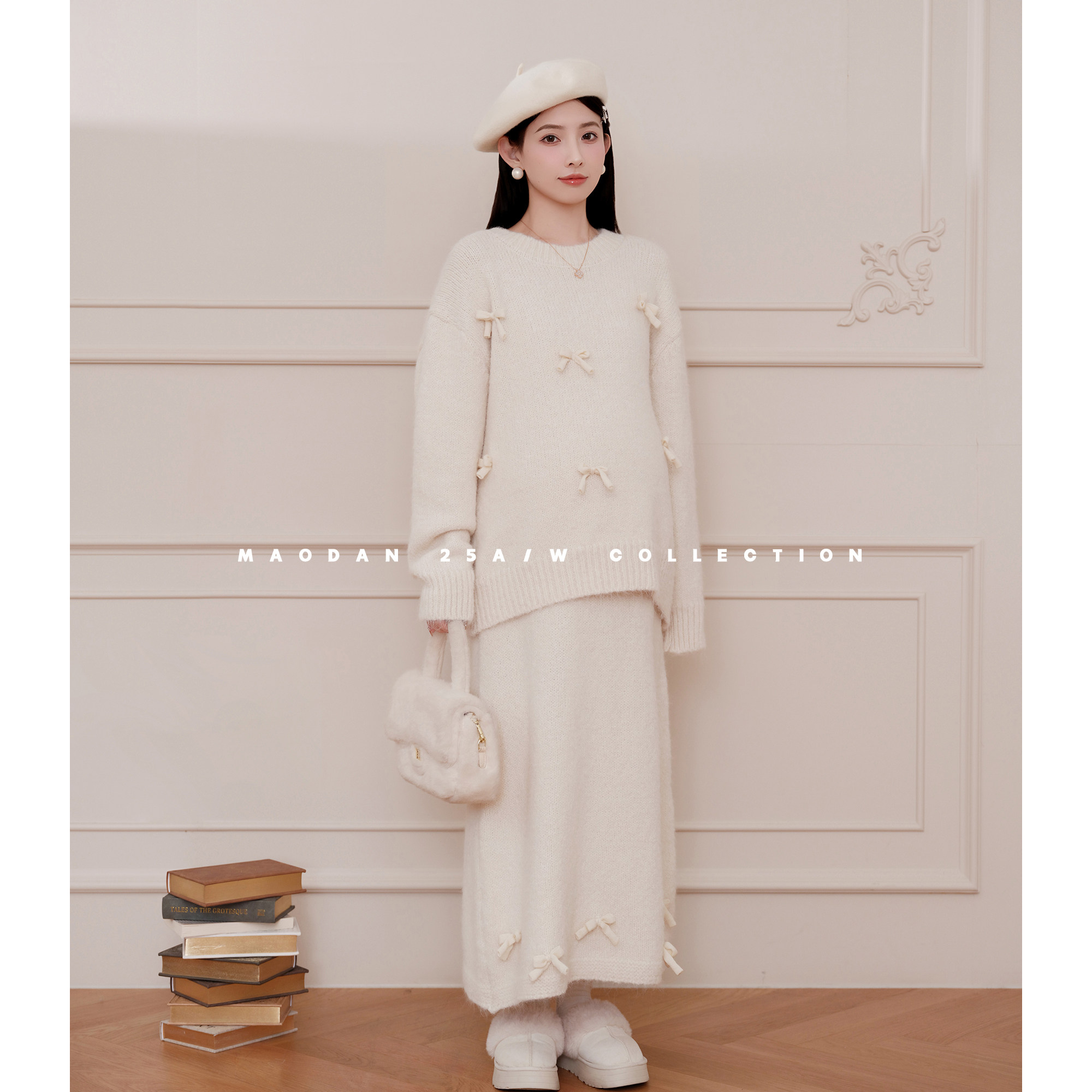 猫单【椰椰奶糖】【羊毛】娜娜的孕期穿搭孕妇套装冬季新毛衣半裙,孕妇装/孕产妇用品/营养,套装,淘宝优惠券,粉丝福利购,淘宝优惠卷