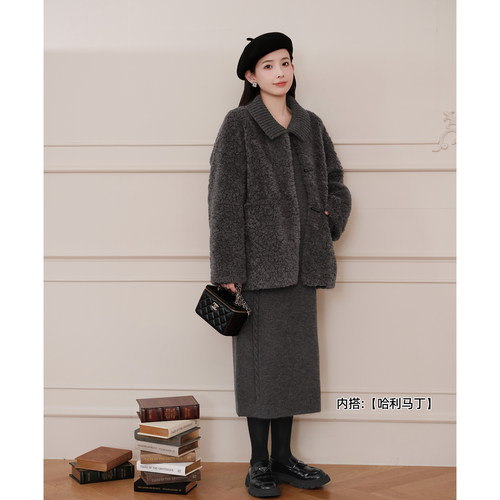 猫单【普拉街区】娜娜的孕期穿搭孕妇装冬季新品气质时尚百搭外套