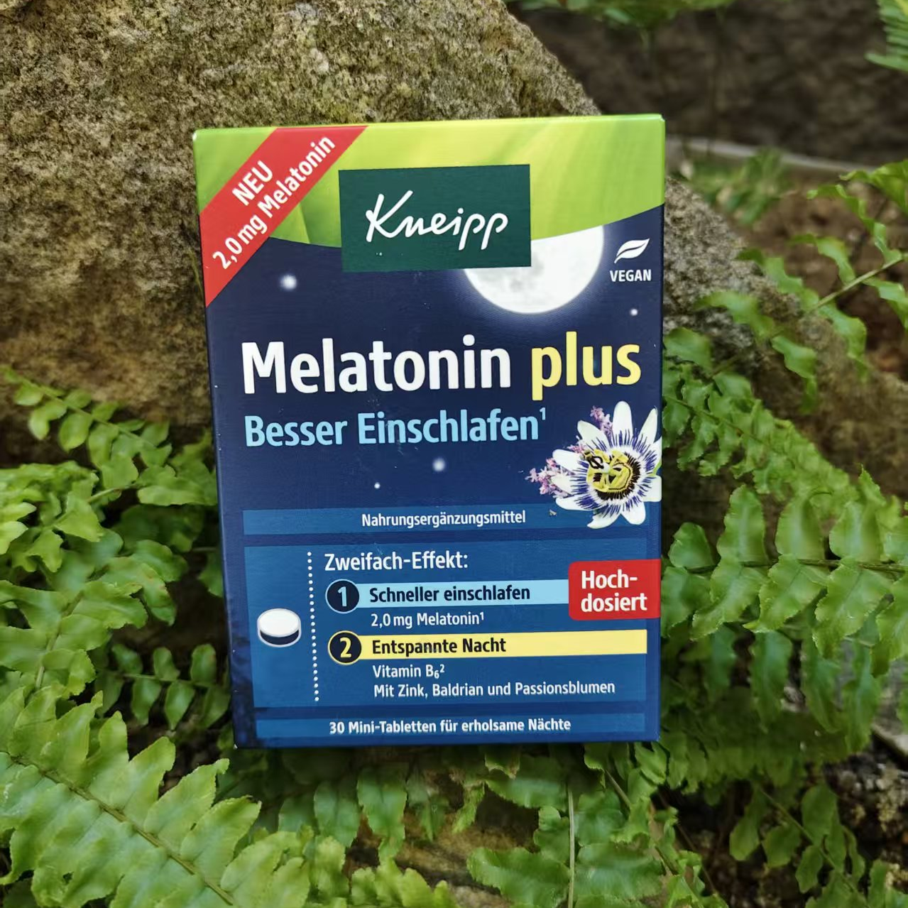 安神助睡眠德国直邮代购Kneipp