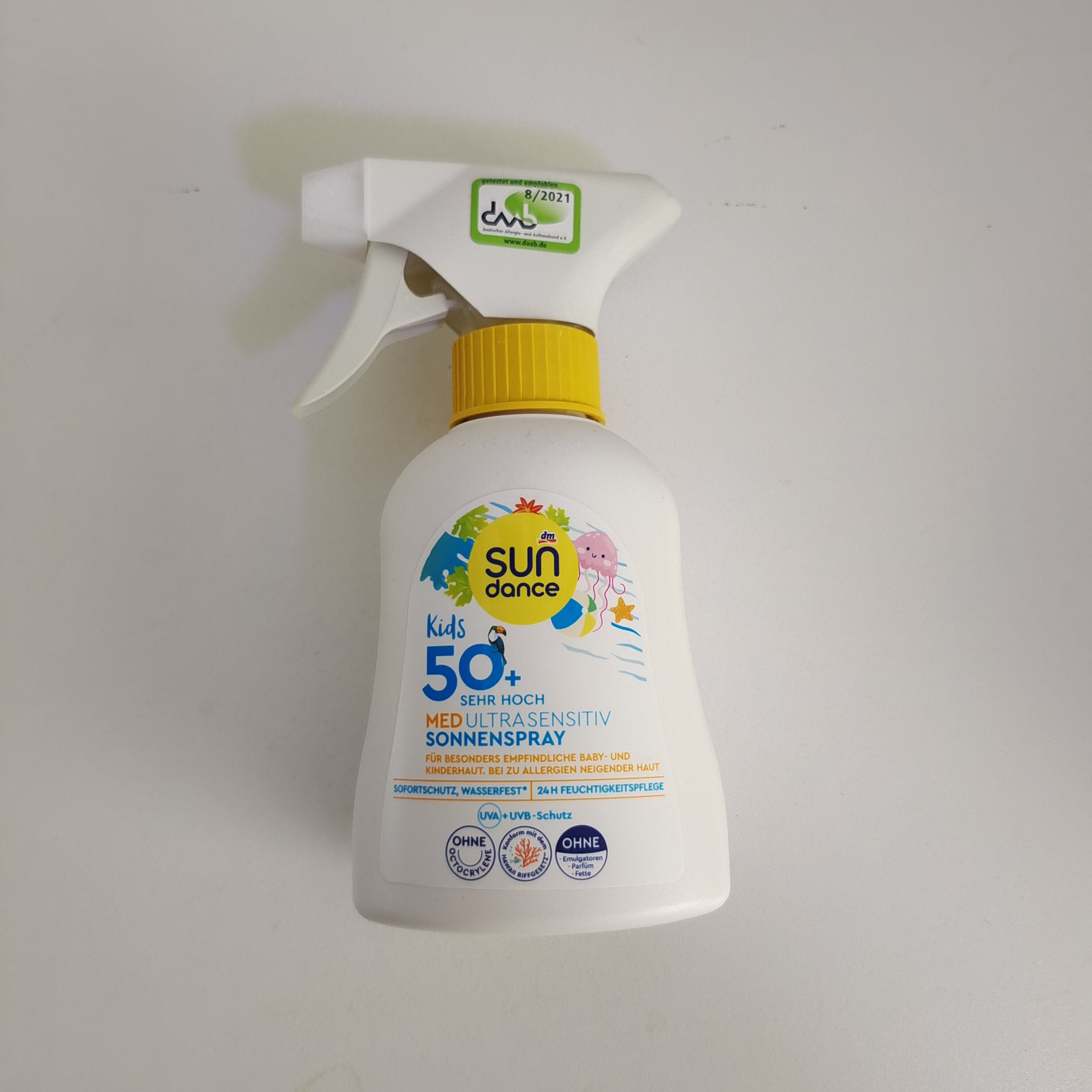 德国代购SUNDANCE婴儿童宝宝防晒喷雾LSF50 200ML0岁以上现货
