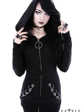 2017 Amazonian Ou Ke Peng long sleeve loose hooded hoop