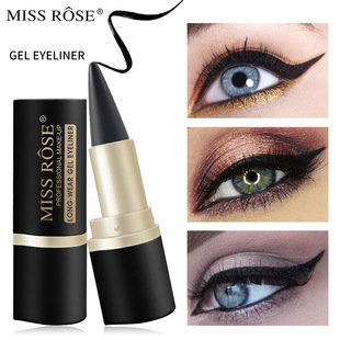 MISS ROSE Eyeliner Waterproof Eyeliner Eye Liner眼线笔眼线膏