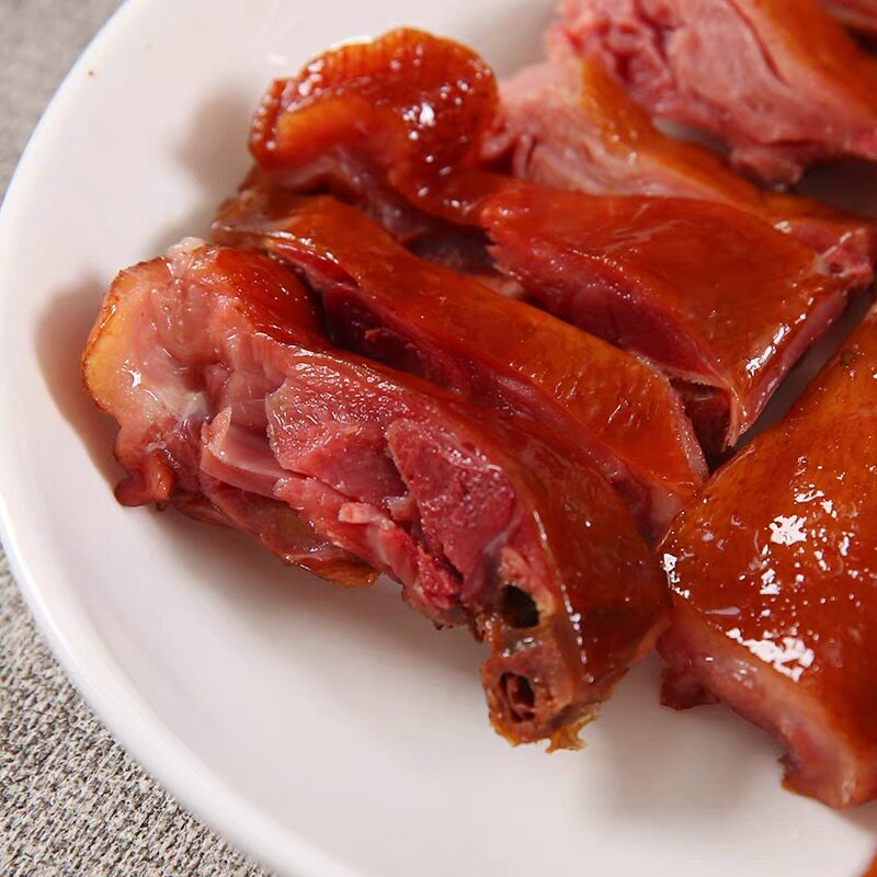 温州特产宫廷烤鸭下饭酒菜肉食小吃整鸭皮香肉嫩脆皮鸭片鸭酱鸭